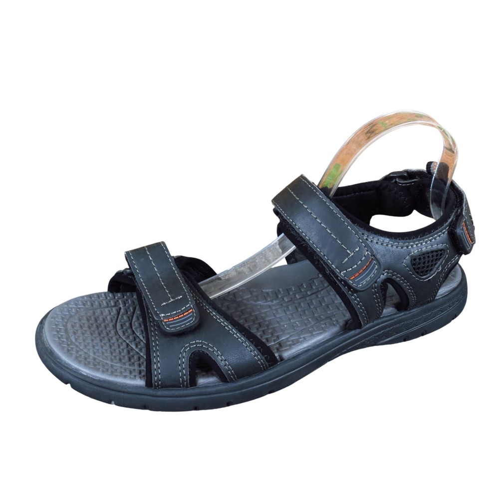 Khombu Will Mens Sports Sandals Size 11 Outdoor Performance Black Synthetic